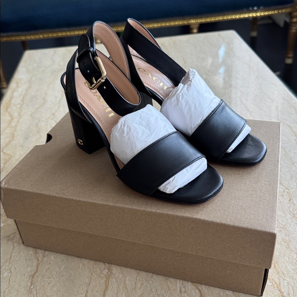 NWT Coach Shelby Sandal. $228 - Picture 6 of 14